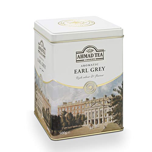 Ahmad Tea Earl Grey Aromatic Loose Tea, Ceylon Caddy, 17.6 Oz from Ahmad Tea