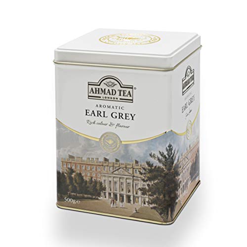 Ahmad Tea Earl Grey Aromatic Loose Tea, Ceylon Caddy, 17.6 Oz from Ahmad Tea