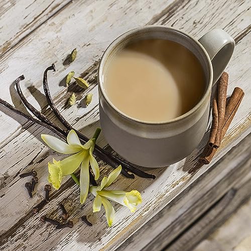 Bigelow Vanilla Chai Black Tea Bags 20-Count Box (Pack of 6), Caffeinated Black Tea, 120 Tea Bags Total from BIGELOW