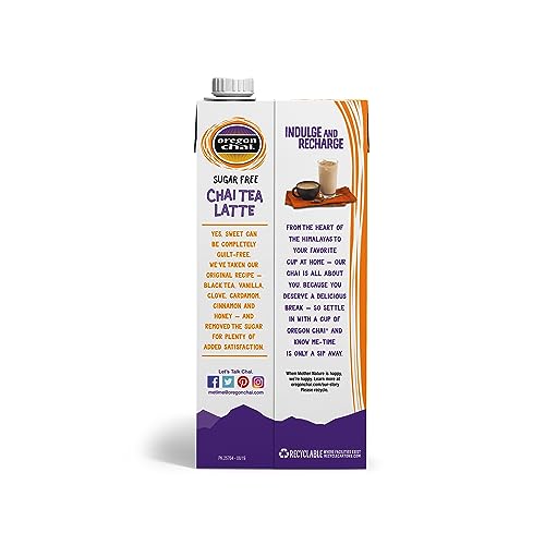 Oregon Chai Sugar Free Chai Concentrate, 32 Ounce from Kerry