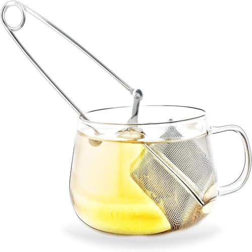 VAHDAM, Square Tea Infuser | Tea Infusers for Loose Tea | 18/8 Stainless Steel Fine Mesh Strainer | Best Tea Infusers for Loose Tea | Tea Strainers | Loose Leaf Tea Infuser| Gift for Him/Her by Vahdam