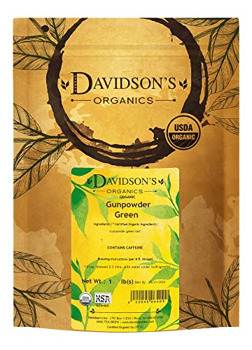Davidson's Tea Bulk, Gunpowder Green, 1-Pound Bag from Davidson's Tea