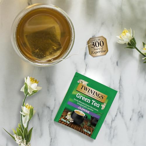 Twinings Assorted Tea Variety Pack - 40 ct Hot Tea Sampler: Camomile, Chai, Black, Herbal, Rooibos, Green, Earl Grey English Breakfast, Organic with By The Cup Honey Sticks by By The Cup