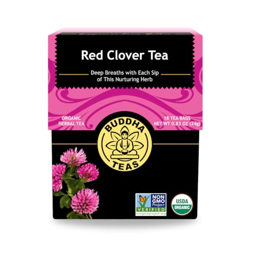 Buddha Teas Red Clover Tea 18 Tea Bags from Buddha Teas