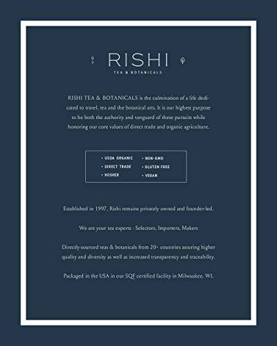 Rishi Tea Masala Chai Concentrate Beverage | Immune Support, USDA Certified Organic, Fair Trade Black Tea, Antioxidants, Energy-Boosting | 32 oz Carton, 8 Servings (Pack of 2) from Rishi Tea