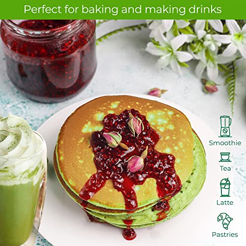 uVernal Organic Matcha Green Tea Powder - 100% Pure Matcha for Smoothies Latte and Baking Easy to Mix - 1Lb from uVernal