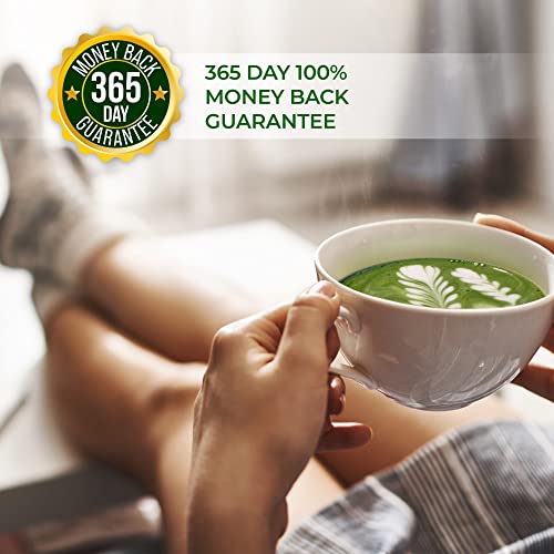 uVernal Organic Matcha Green Tea Powder - 100% Pure Matcha for Smoothies Latte and Baking Easy to Mix - 1Lb from uVernal