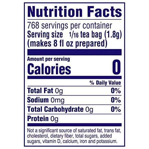 Lipton Gallon-Sized Iced Tea Bags Picked At The Peak of Freshness Unsweetened Can Help Support a Healthy Heart 48 Oz 48 Count, Standart by Unilever