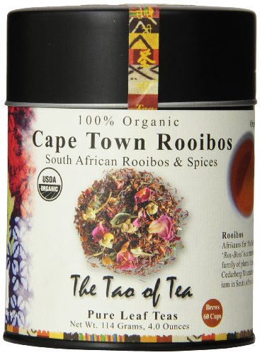 The Tao of Tea, Cape Town Rooibos Tea, Loose Leaf, 4 Ounce Tin by The Tao of Tea