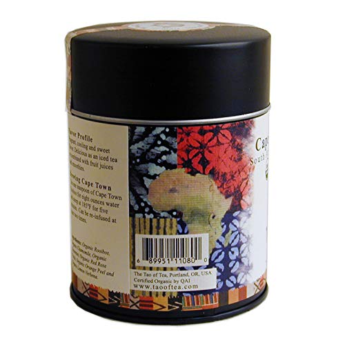 The Tao of Tea, Cape Town Rooibos Tea, Loose Leaf, 4 Ounce Tin by The Tao of Tea