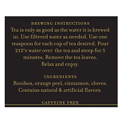 Harney & Sons Herbal Hot Cinnamon w/ Rooibos, 4 oz Loose Leaf Tea by AmazonUs/TJ0VU