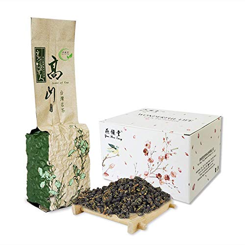 Yan Hou Tang Jin Xuan Milk Oolong Tea Loose Leaf Organic Taiwan Green Food for Detox Weight Loss - 150g Flavor Taste Formosa High Mountain Wulong Grown Caffeine Medium with US FDA SGS Verifiedâ¦ from Yan Hou Tang