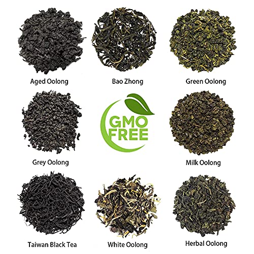 Yan Hou Tang Jin Xuan Milk Oolong Tea Loose Leaf Organic Taiwan Green Food for Detox Weight Loss - 150g Flavor Taste Formosa High Mountain Wulong Grown Caffeine Medium with US FDA SGS Verifiedâ¦ from Yan Hou Tang