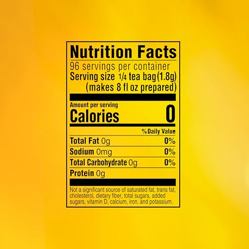 Lipton Family Size Tea Picked At The Peak of Freshness Unsweetened Tea Iced Tea That Can Help Support a Healthy Heart 6 oz 24 Count by Unilever - Knorr