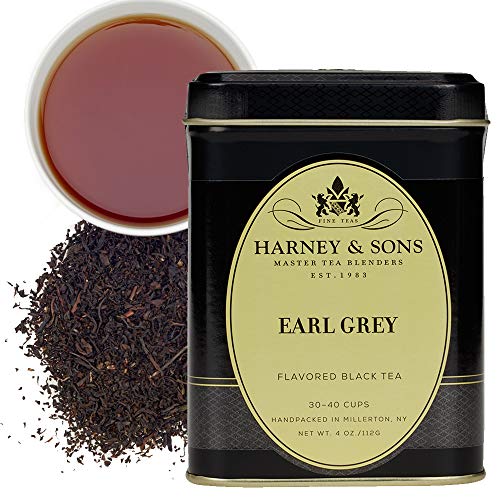 Harney & Sons Black Earl Grey Loose Leaf Tea, 4 Ounce by Harney & Sons