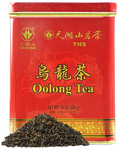 TIAN HU SHAN Premium Oolong Tea Loose Leaf 14 Ounce (400g),100% Detox Tea,Weight Loss Tea,Slimming Tea from TIAN HU SHAN