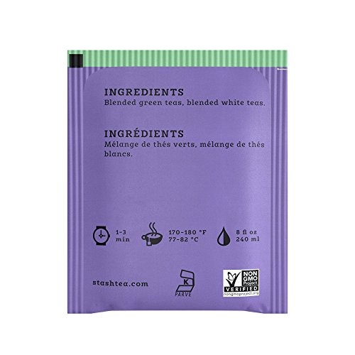 Stash Tea Fusion Green & White Tea, Box of 100 Tea Bags by Stash Tea