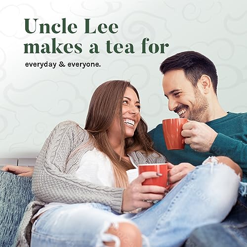 Uncle Lee's Tea Organic White Tea, Tea Bags, 100-Count Boxes (Pack of 4) from Uncle Lee's Tea