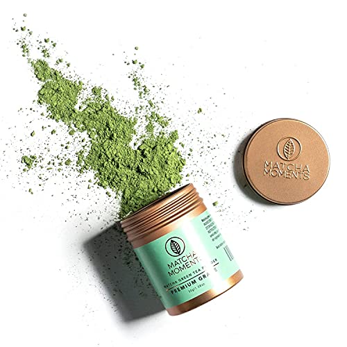 Matcha Green Tea Powder | Premium Grade Japanese Tea | Boosts Immune System | Detox & Energy | Fair & Sustainable, Farm to Cup Superfood from Japan (1.06oz / 30g) from Matcha Moments