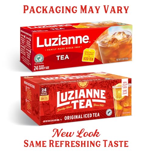 Luzianne Family Size Iced Tea Bags 24 ct. Box (Pack of 6) (PP-GRCE31592) by Reily Foods