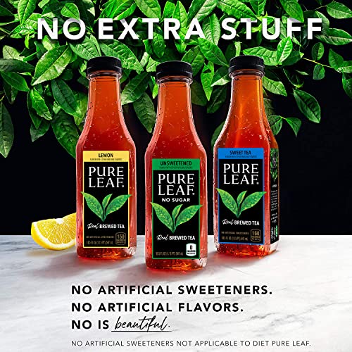 Pure Leaf Iced Tea, Sweetened Variety Pack, 18.5 fl oz. bottles (12 Pack) from Pure Leaf