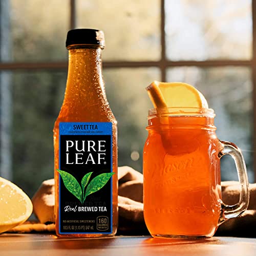 Pure Leaf Iced Tea, Sweetened Variety Pack, 18.5 fl oz. bottles (12 Pack) from Pure Leaf
