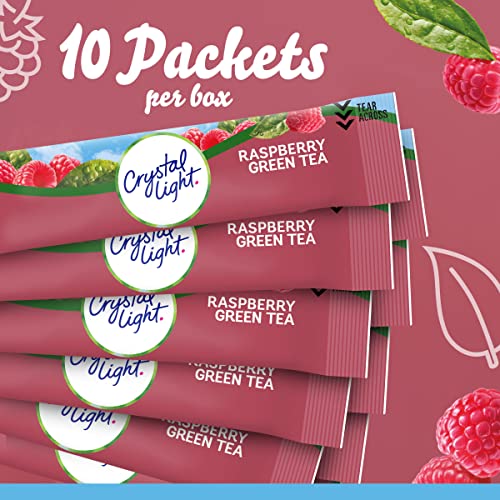 Crystal Light Raspberry Green Tea Drink Mix (12 Packs) by Kraft-Heinz