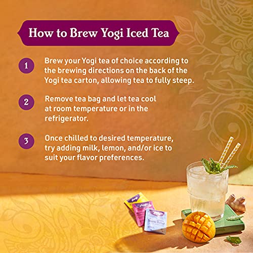 Yogi Tea - Green Tea Super Antioxidant (6 Pack) - Supports Overall Health with Licorice Root, Lemongrass, and Jasmine - Contains Caffeine - 96 Organic Green Tea Bags from Yogi