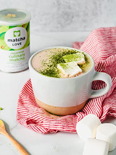Matcha Love Culinary Matcha 3.5 Ounce Finely Milled Green Tea Leaves, Japanese Style Matcha Powder from Ito En (North America) Inc.