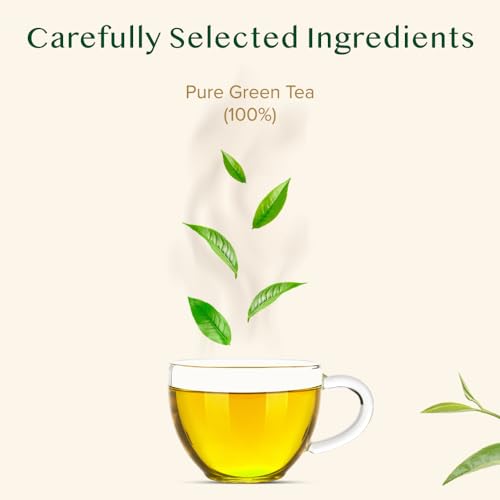 VAHDAM, Himalayan Green Tea Leaves (50+ Cups) I 100% NATURAL Green Tea I POWERFUL ANTIOXIDANTS I Best for Detox I Kombucha Tea I Pure Green Tea Loose-Leaf, 3.53 oz from Vahdam
