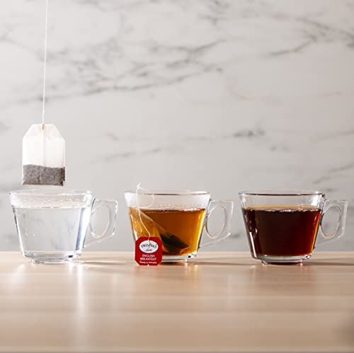 Twinings Herbal & Decaf Tea Sampler 40 Ct Assortment with By The Cup Honeysticks by By The Cup
