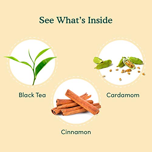 VAHDAM, Cinnamon Masala Chai Tea (100 Cups) â| 100% NATURAL SPICES | Ancient Cinnamon Tea Recipe | Spiced Chai Tea Loose Leaf | Brew Hot Tea, Iced Tea or Chai Latte | Black Tea | 7oz by VAHDAM