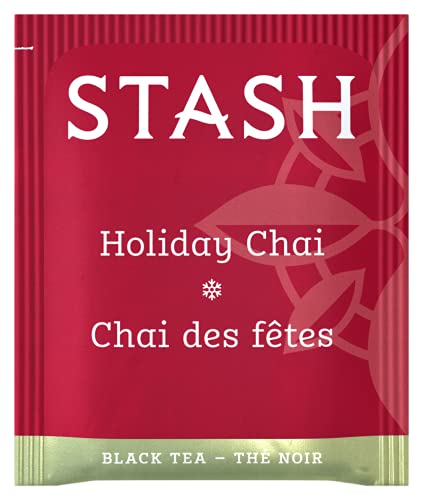 Stash Tea Holiday Chai Black Tea, Box of 100 Tea Bags by Stash Tea