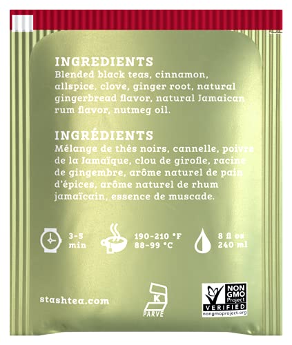 Stash Tea Holiday Chai Black Tea, Box of 100 Tea Bags by Stash Tea