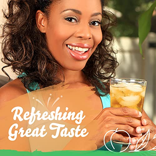 Crystal Light Pure Peach Iced Tea Naturally Flavored Powdered Drink Mix with No Artificial Sweeteners (5 ct Pitcher Packets) from Kraft-Heinz