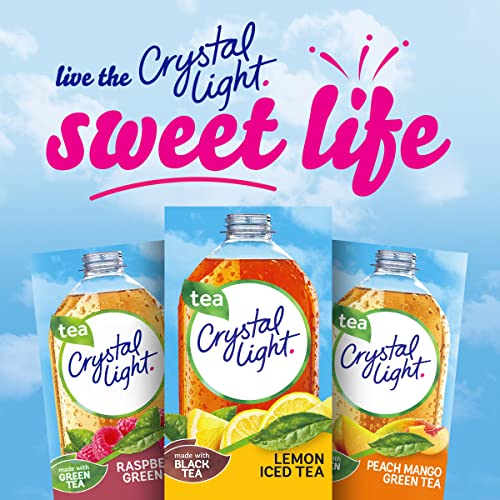 Crystal Light Lemon Iced Tea Drink Mix (120 On-the-Go Packets, 12 Packs of 10) from Kraft-Heinz