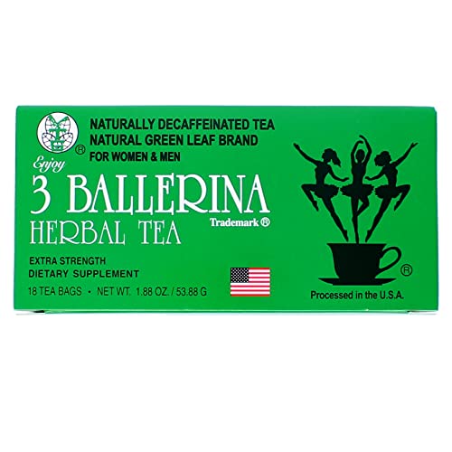 3 Ballerina Dieters Tea Extra Strength - 2 Pack (36 Tea Bags) from 3 Ballerina Tea - Dieters Tea