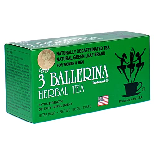 3 Ballerina Dieters Tea Extra Strength - 2 Pack (36 Tea Bags) from 3 Ballerina Tea - Dieters Tea