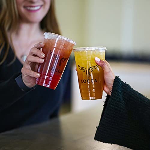 Locca Premium Boba Tea Kit (24+ Drinks) with Boba Cards, Loose Leaf Teas, Tapioca Pearls (Boba) DIY Boba Kit with Thai, Jasmine, Black (Thai Bliss Edition) from Locca