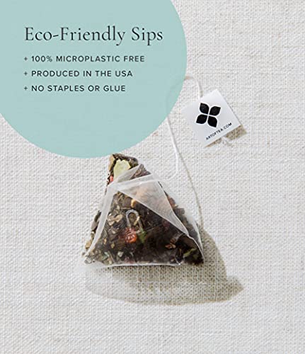 Art of Tea | White Coconut CrÃ¨me | 12 Eco Friendly Pyramid Tea Bag Sachets from Art of Tea