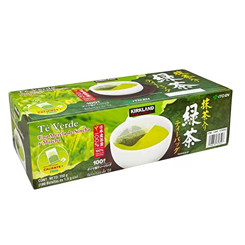 Kirkland Signature Ito En Matcha Blend, 100% Japanese Green Tea Leaves, 100 T... by Kirkland, Product of Japan