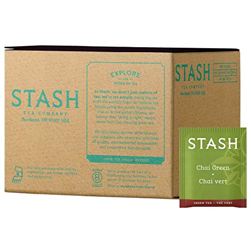 Stash Tea Green Chai Tea, Box of 100 Tea Bags (Packaging May Vary) from Stash Tea