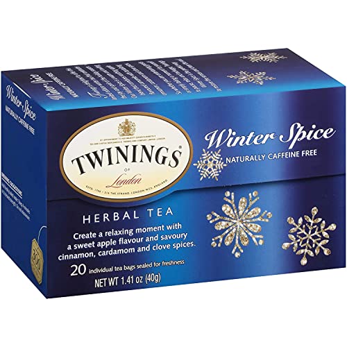 Twining Tea Bags Bundle Set â Christmas-Tea and Winter Spice | Perfect for Holidays and Winter Season | Taste that Soothes the Senses | Natural Ingredients by Twinings