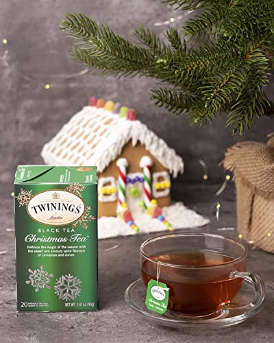 Twining Tea Bags Bundle Set â Christmas-Tea and Winter Spice | Perfect for Holidays and Winter Season | Taste that Soothes the Senses | Natural Ingredients by Twinings