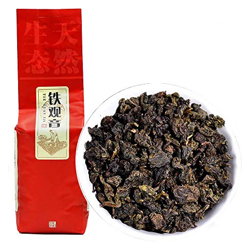 FullChea - Anxi Black Dragon Oolong Tea - Roasted Oolong Tea Loose Leaf - Black Dragon Oolong Tea with Toasted Flavor (8.8oz / 250g) from FullChea Tea