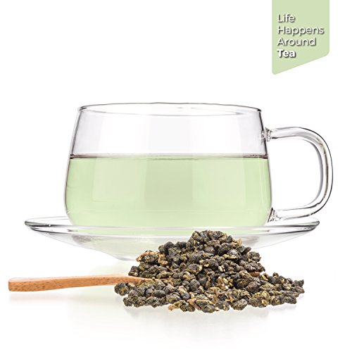 Tealyra - Milk Jin Xuan Oolong - High Mountain Taiwanese Loose Leaf Tea - Great Milky Cream Taste and Aroma - Organically Grown - Weight Loss Tea - 100g (3.5-ounce) by Tealyra
