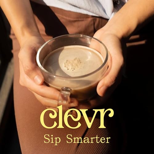 Clevr Chai SuperLatte â Chai Tea Latte Mix, Masala Chai Spices with Oat Milk and Coconut Cream, Powered by Adaptogens, Reishi & Lionâs Mane Mushrooms + Probiotics, Powder Mix with Ashwagandha by Clevr
