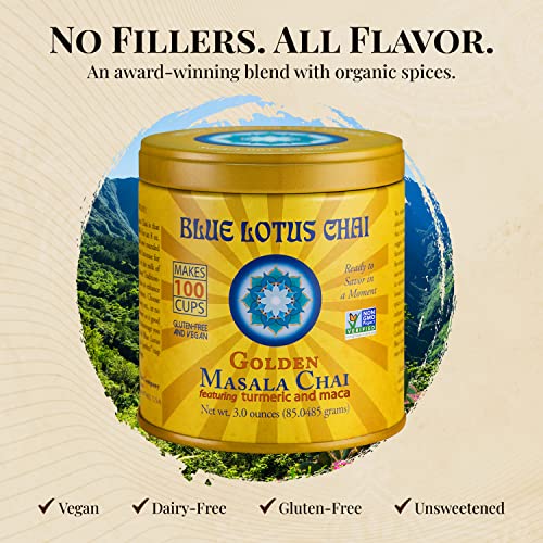 Blue Lotus Chai Golden Masala Flavor (3 oz) from BLUE LOTUS