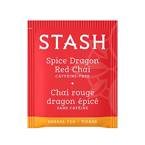 Stash Tea Spice Dragon Red Chai Herbal Tea, Box of 100 Tea Bags (Packaging May Vary) from Stash Tea