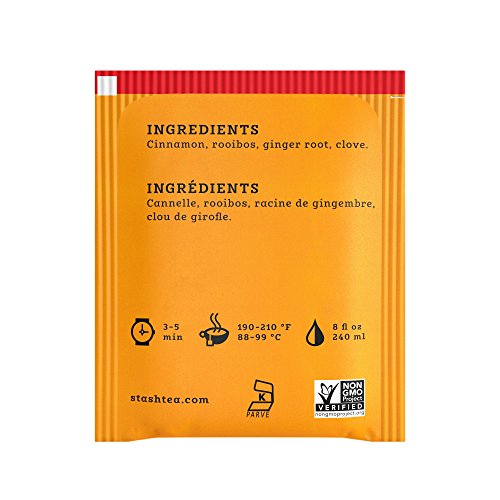 Stash Tea Spice Dragon Red Chai Herbal Tea, Box of 100 Tea Bags (Packaging May Vary) from Stash Tea